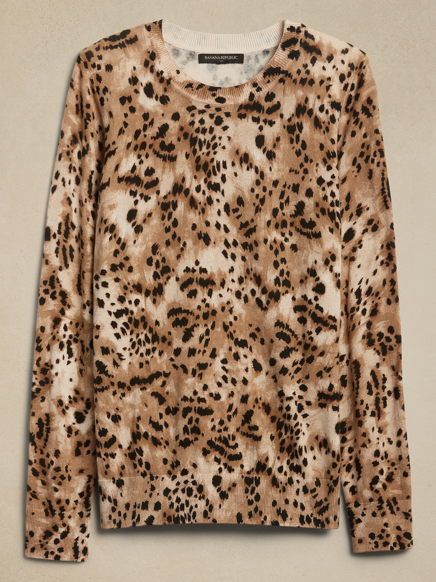 Cheetah Intarsia Sweater