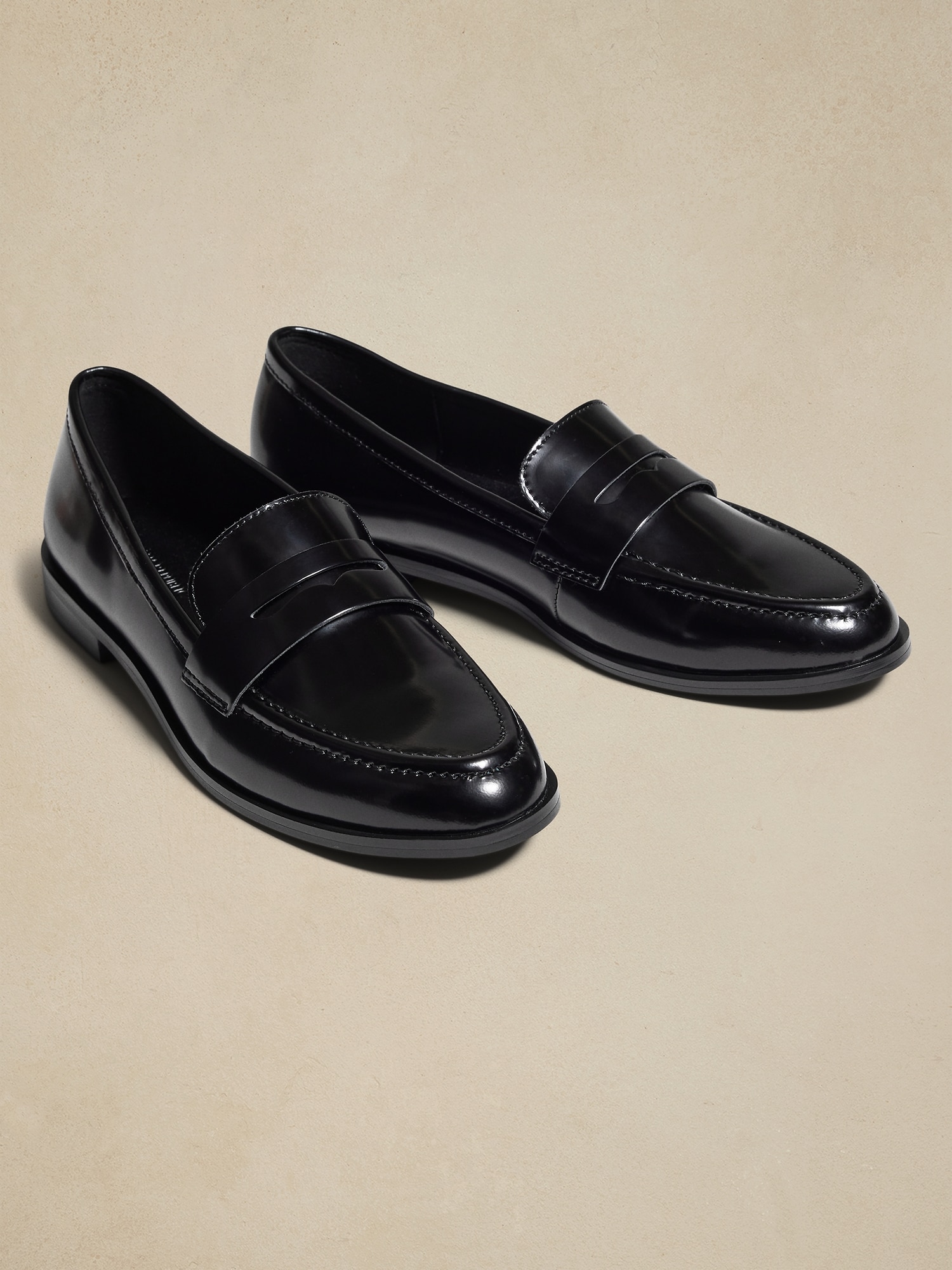 Leather Loafer  Banana Republic Factory
