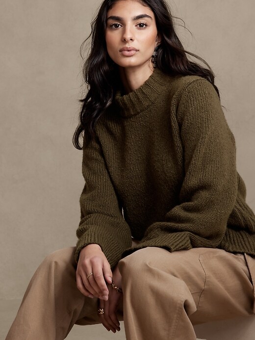 Mock-Neck Sweater | Banana Republic Factory