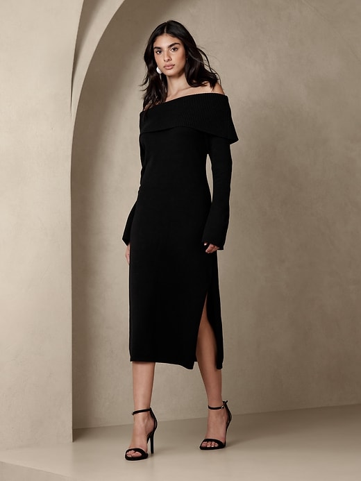Image number 1 showing, Midi Sweater Dress
