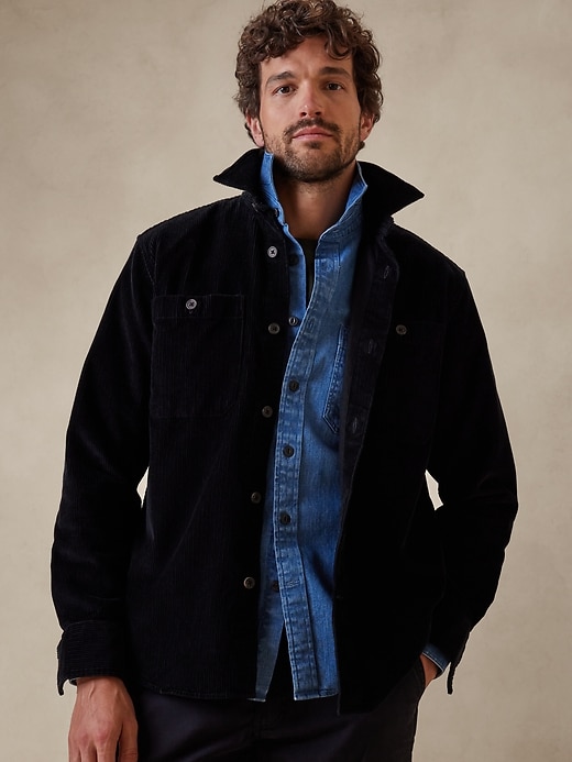 Wide Wale Corduroy Shirt | Banana Republic Factory