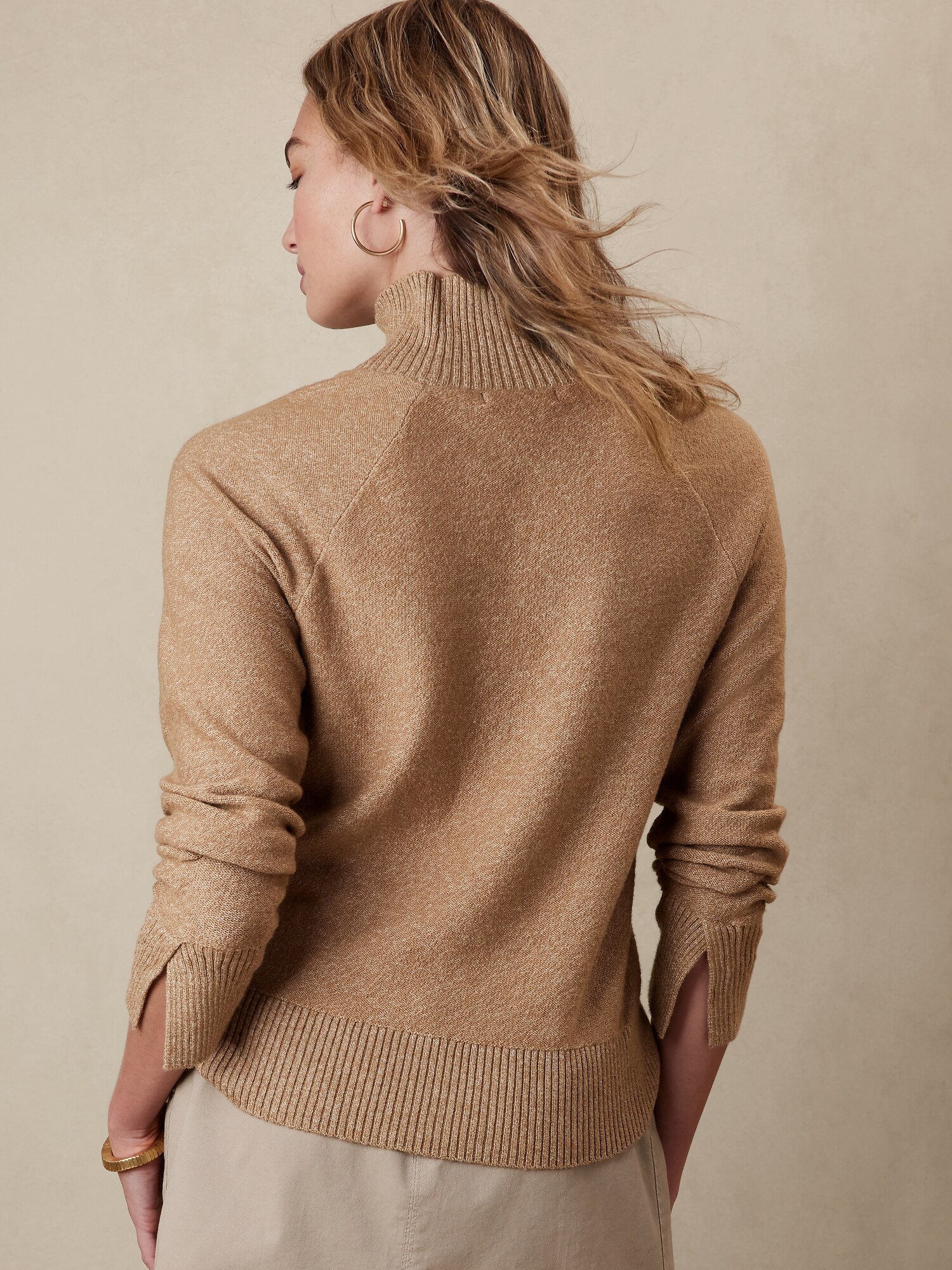 MockNeck Sweater Banana Republic Factory
