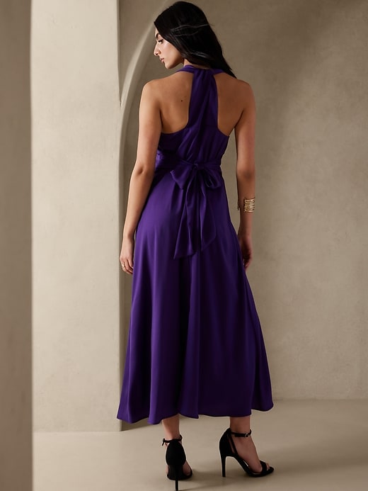 Image number 2 showing, Wrap-Waist Maxi Dress