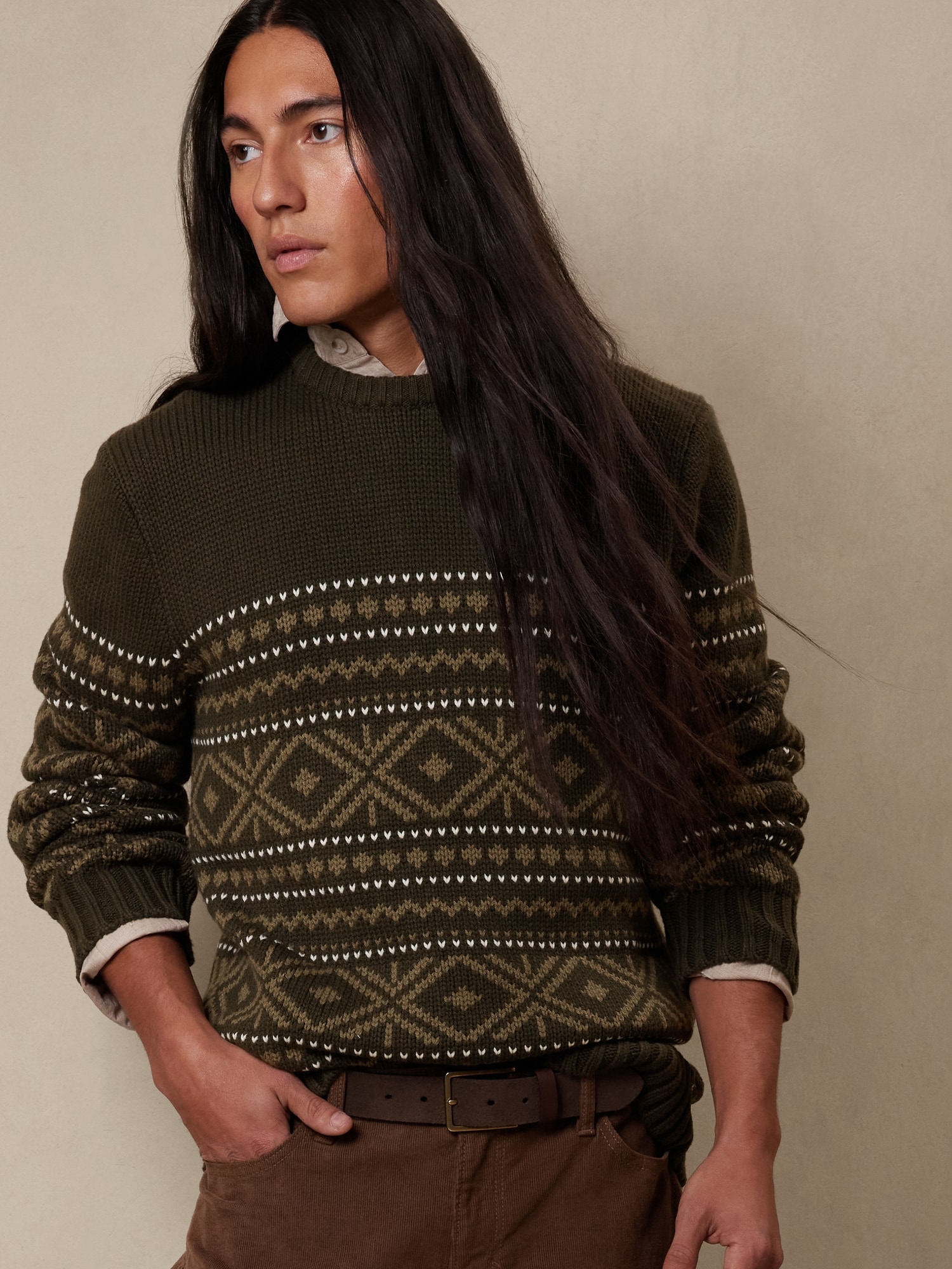 Fairisle Sweater | Banana Republic Factory