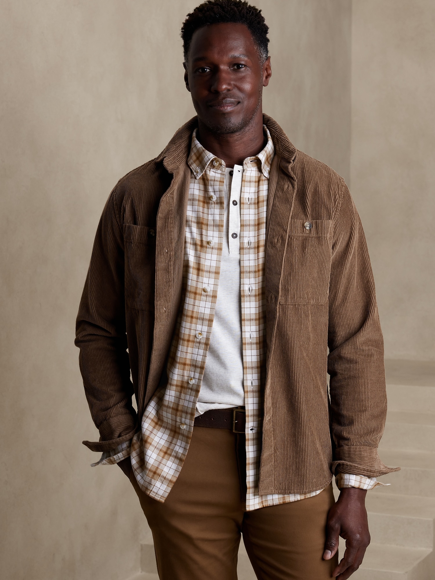 Slim Light Weight Flannel Banana Republic Factory