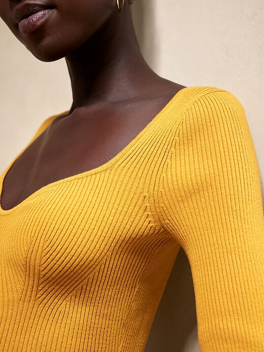 Image number 3 showing, Ribbed Sweater