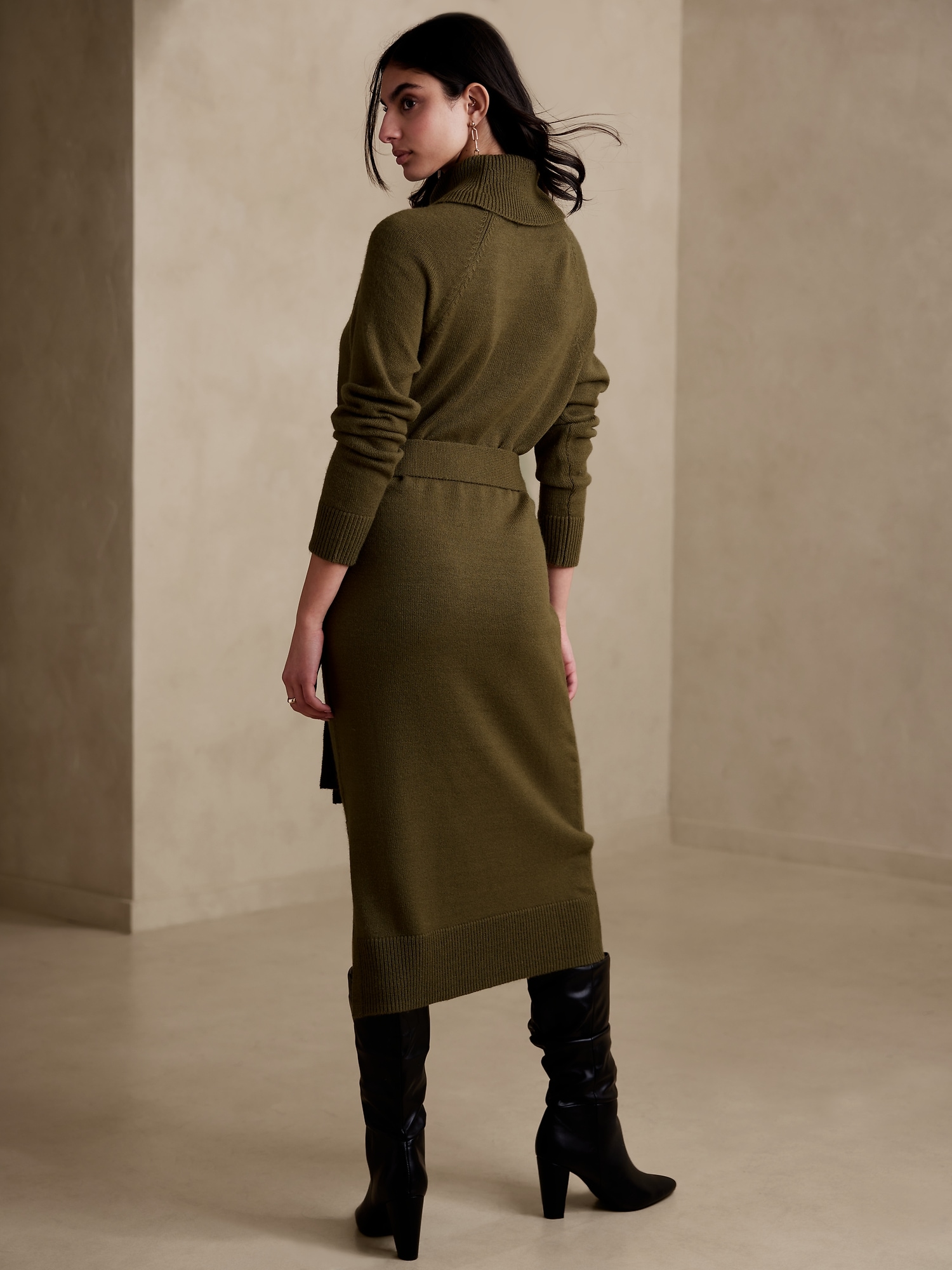 Midi Sweater Dress | Banana Republic Factory