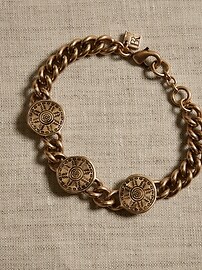 Coin Chain Bracelet