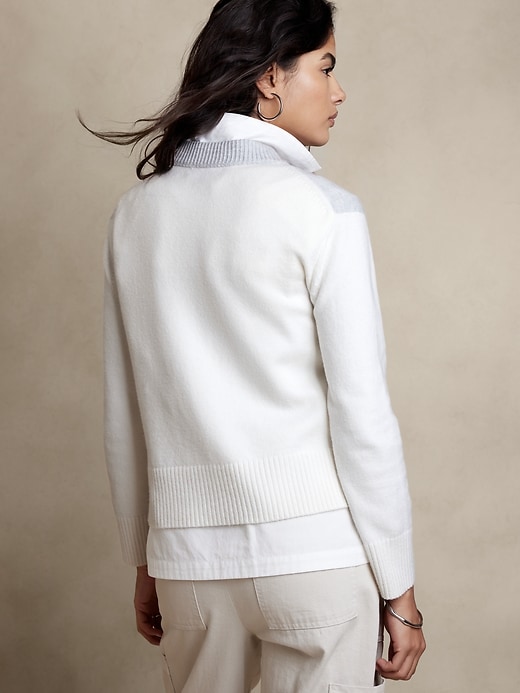 Image number 2 showing, Colorblock Pullover Sweater