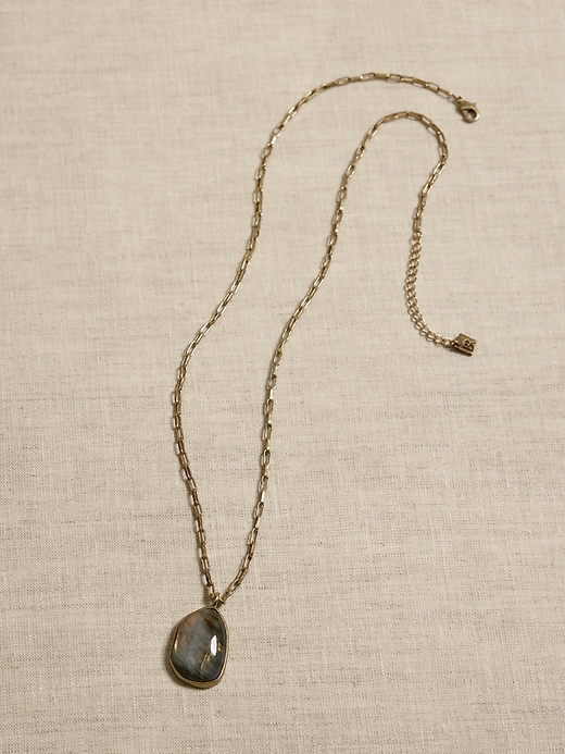 Labradorite Chain Necklace