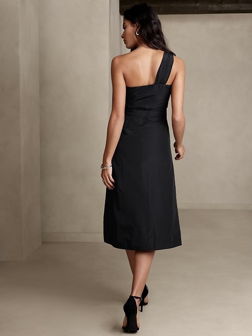 Image number 2 showing, One-Shoulder Midi Dress