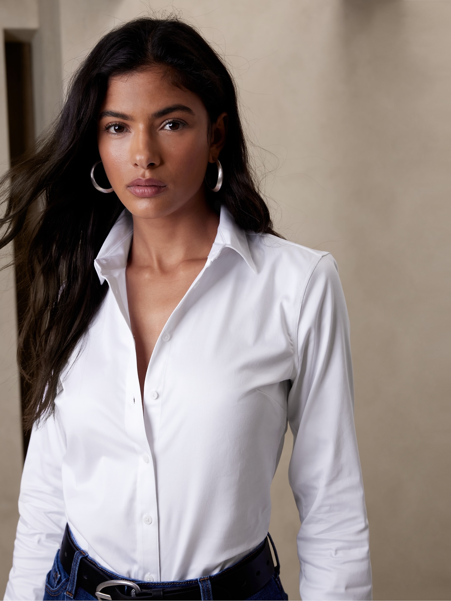 Tailor-Fit Easy-Care Shirt | Banana Republic Factory
