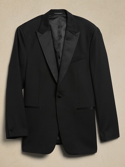 Image number 5 showing, Tailored-Fit Tuxedo Suit Jacket