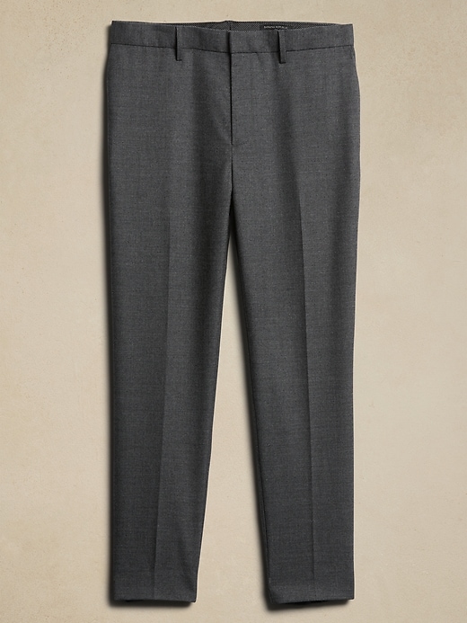 Image number 5 showing, Tailored-Fit Wool Blend Trouser