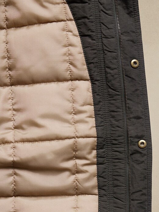 Image number 6 showing, Waxed Puffer Jacket