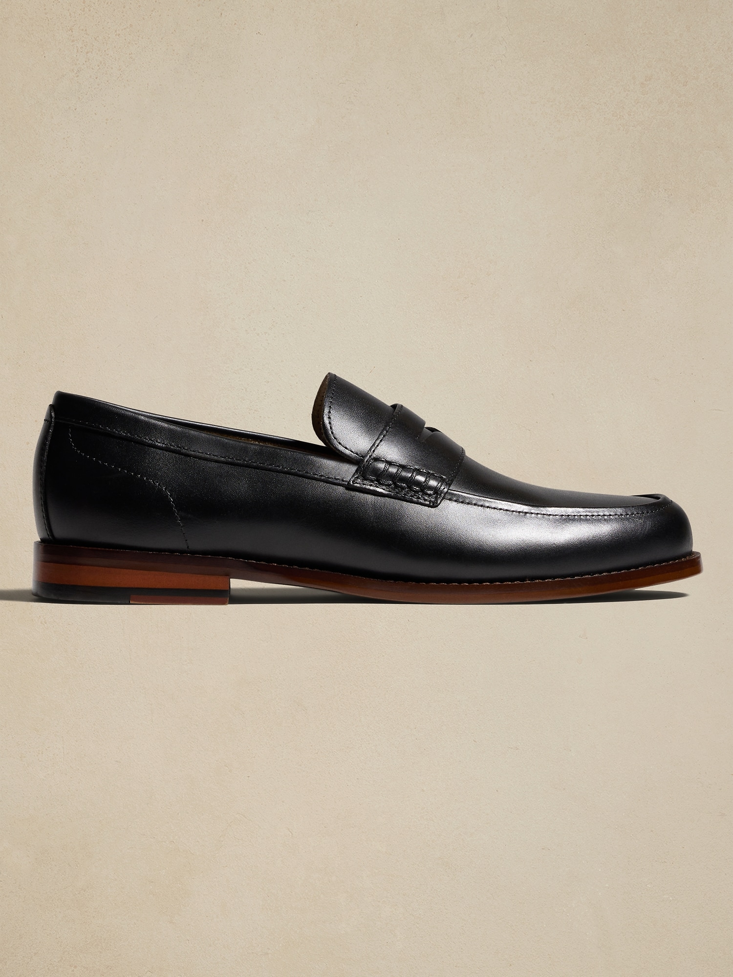 Leather Penny Loafer | Banana Republic Factory