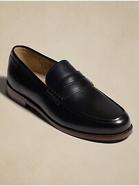 Leather Penny Loafer