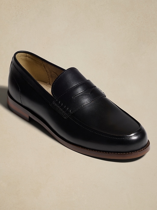 Leather Penny Loafer