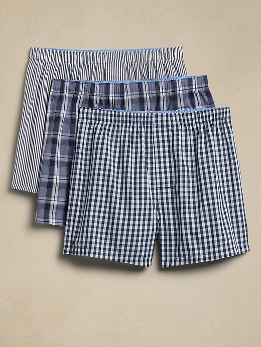 Cotton Boxers (3 pack) | Banana Republic Factory