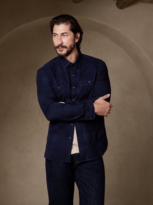 Indigo Shirt | Banana Republic Factory