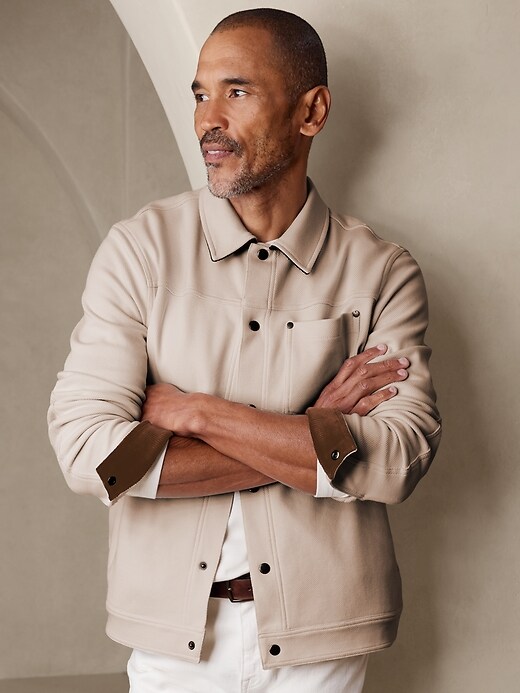 Twill Trucker Jacket | Banana Republic Factory