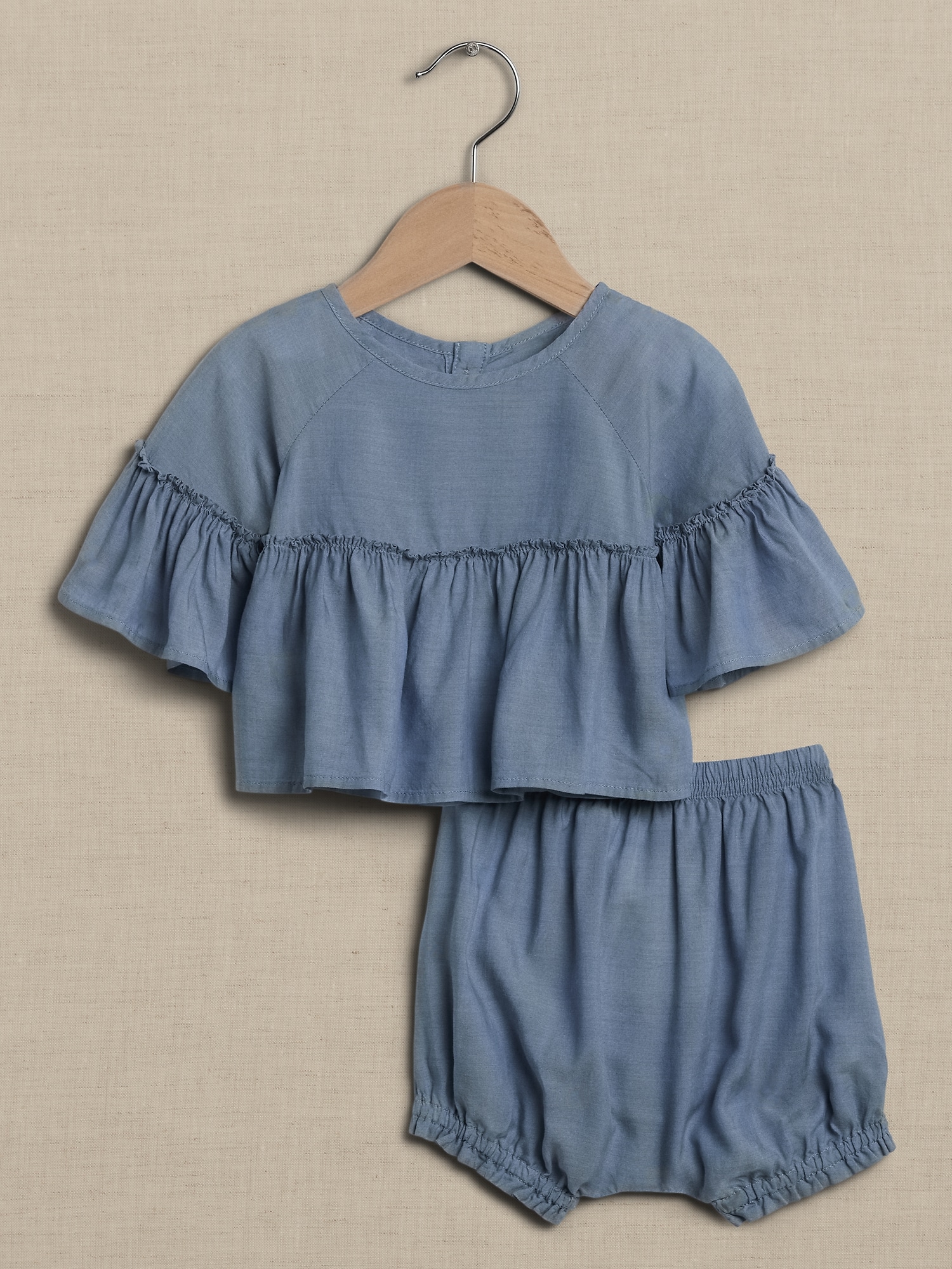 Baby Chambray 2-Piece Set