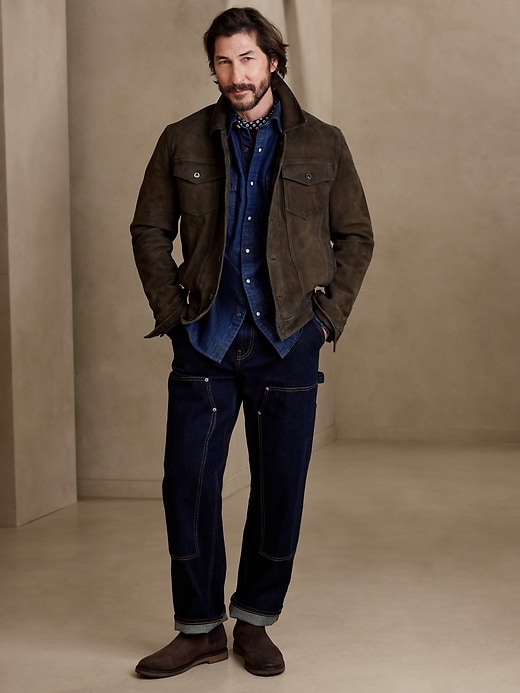 Suede Jacket | Banana Republic Factory