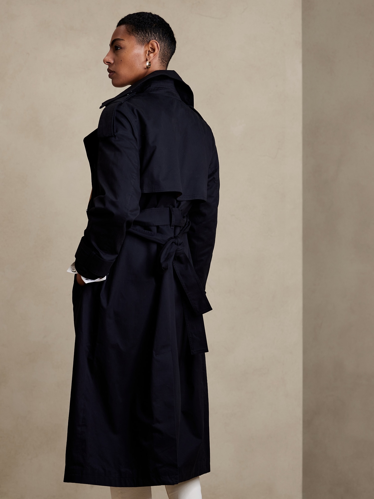Contrast Twill Trench | Banana Republic Factory