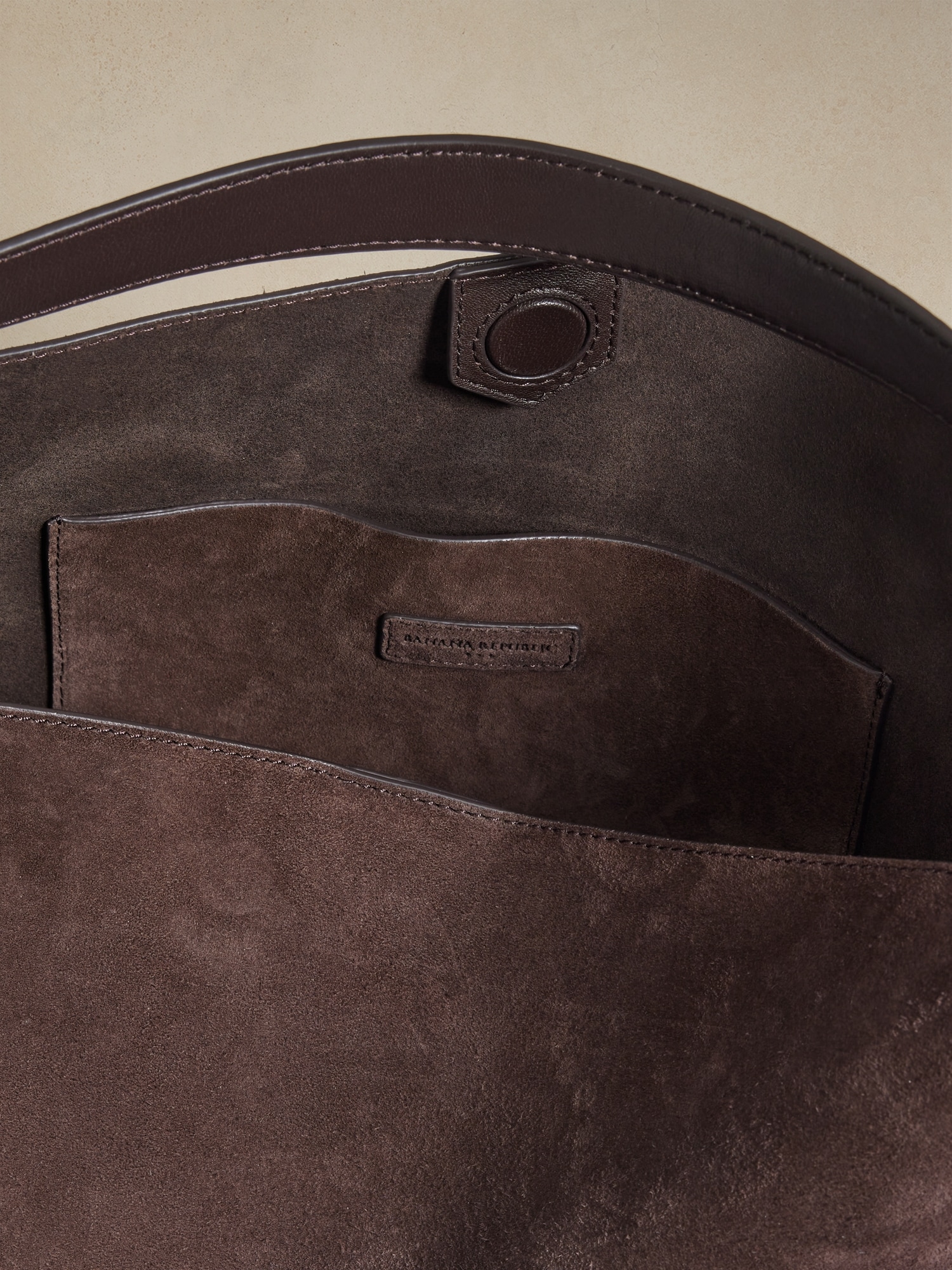 Leather Braid Strap Hobo Bag