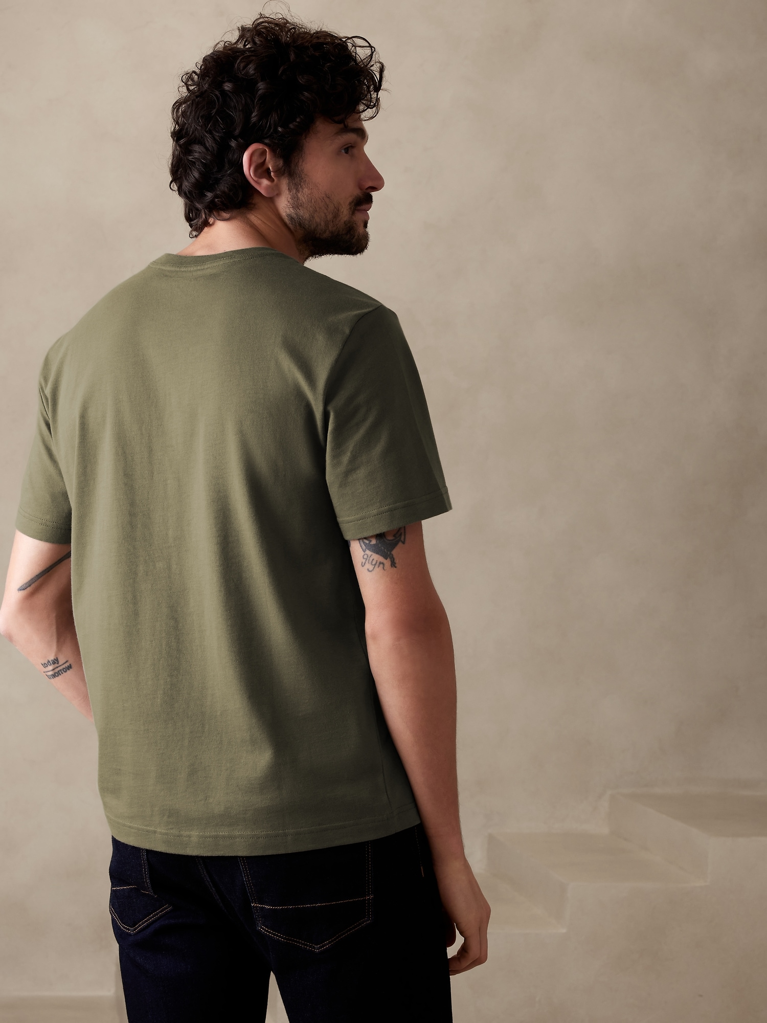 Base-S T-Shirt Green G-Star RAW® escapeauthority.com