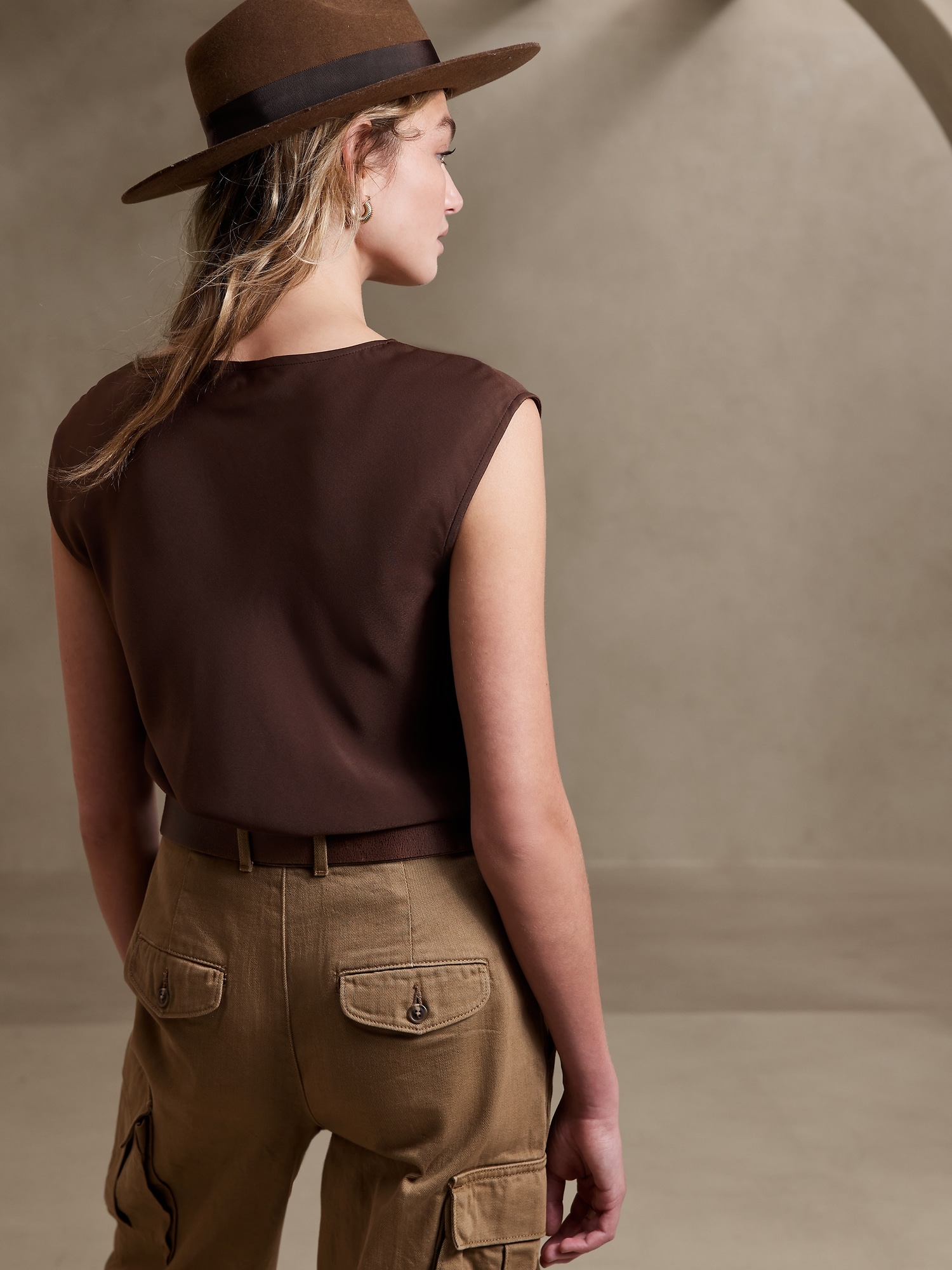 Image number 5 showing, Cowl-Neck Top