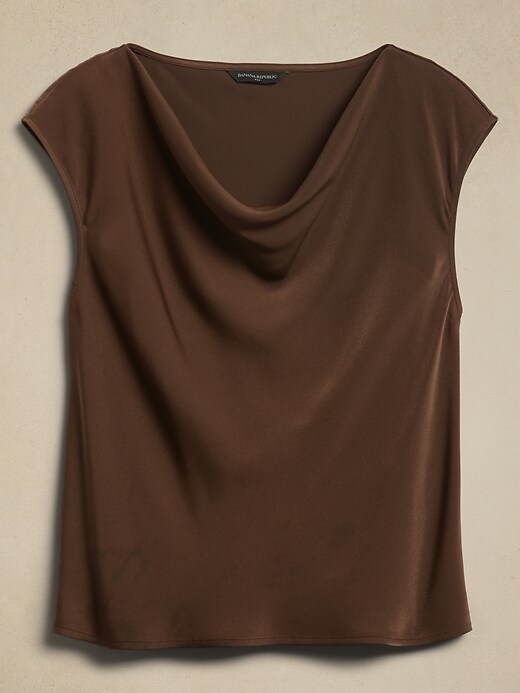 Cowl-Neck Top  Banana Republic Factory