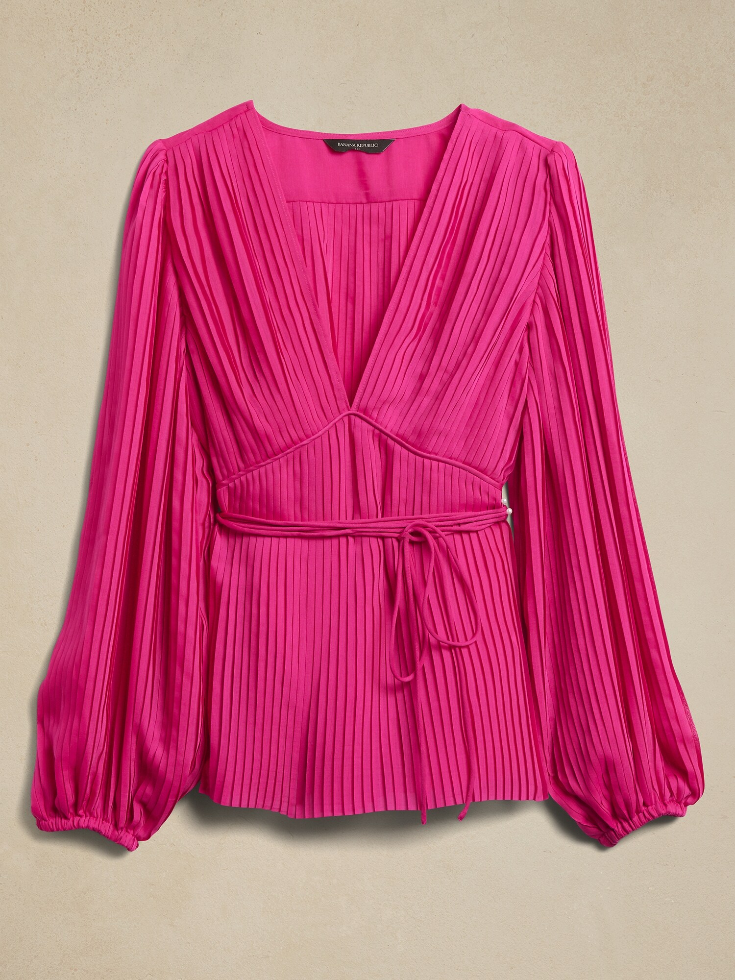 Pleated Blouse