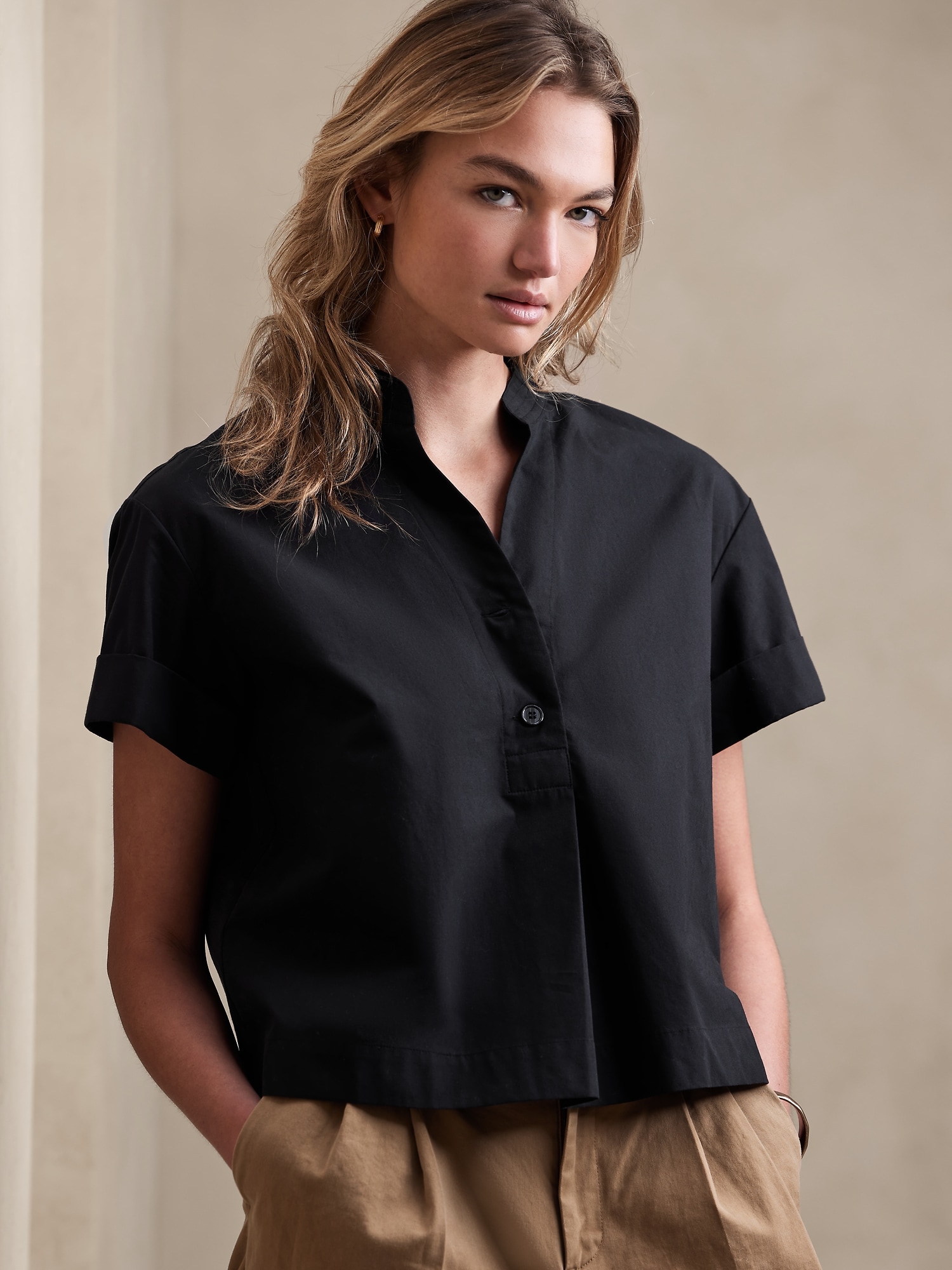 Pleated Top | Banana Republic Factory