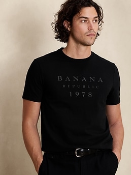 BANANA REPUBLIC tシャツ FACTORY STORE LUXE TOUCH クルー