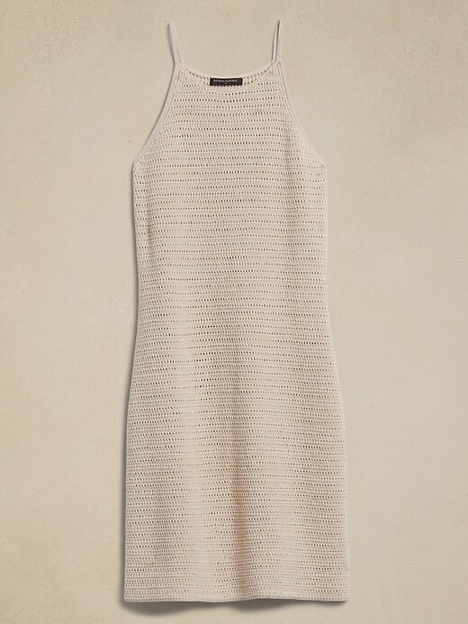 Glen Crochet Mini Dress | Banana Republic Factory