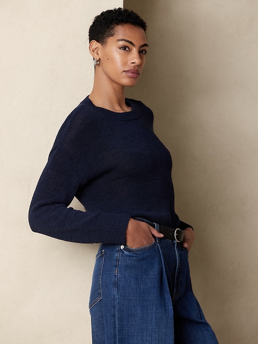 Slouchy Textured Sweater