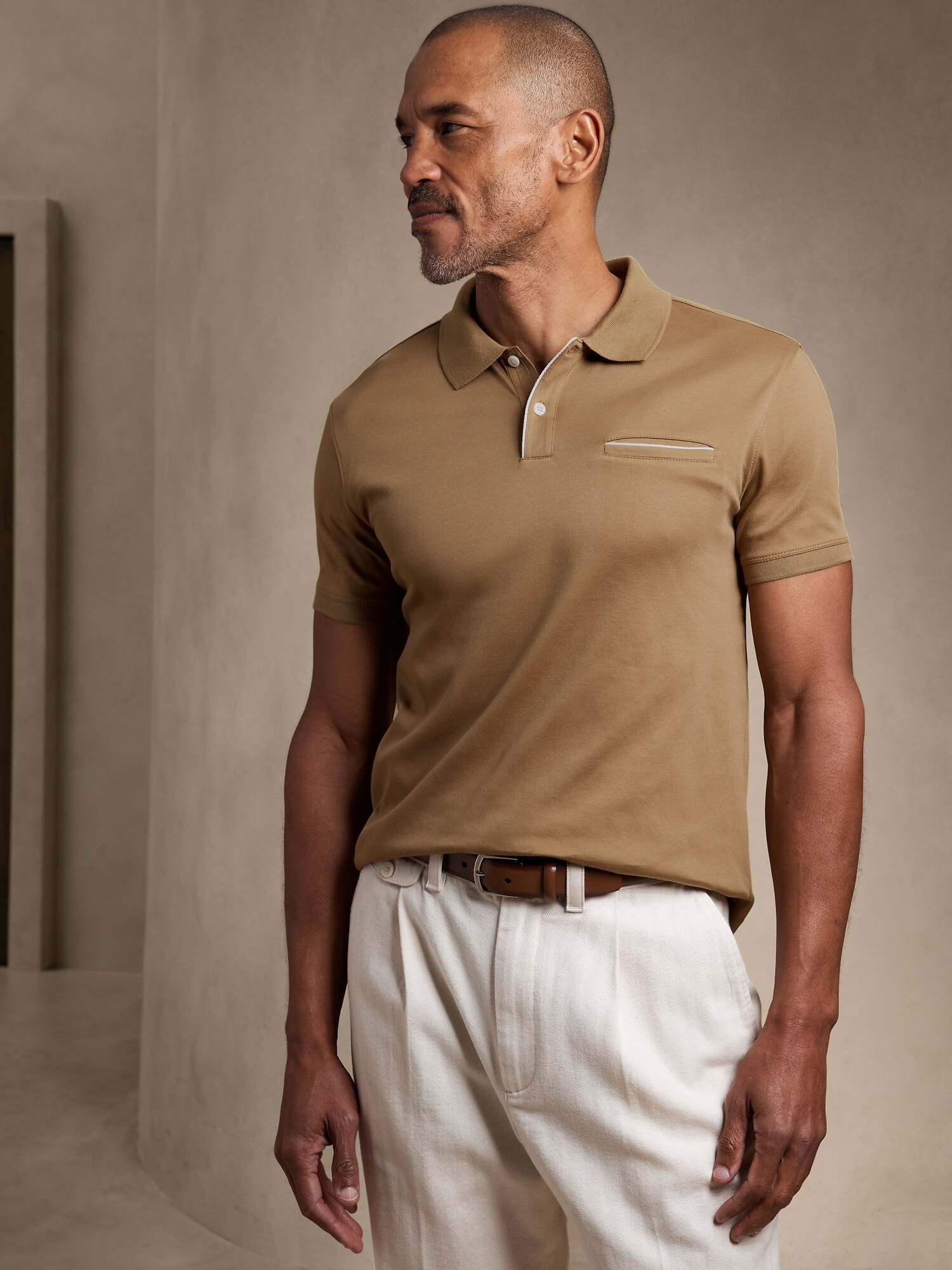 Slim Luxe Touch Performance Polo