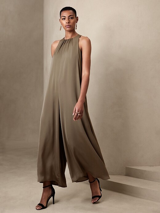 OpenBack Jumpsuit Banana Republic Factory