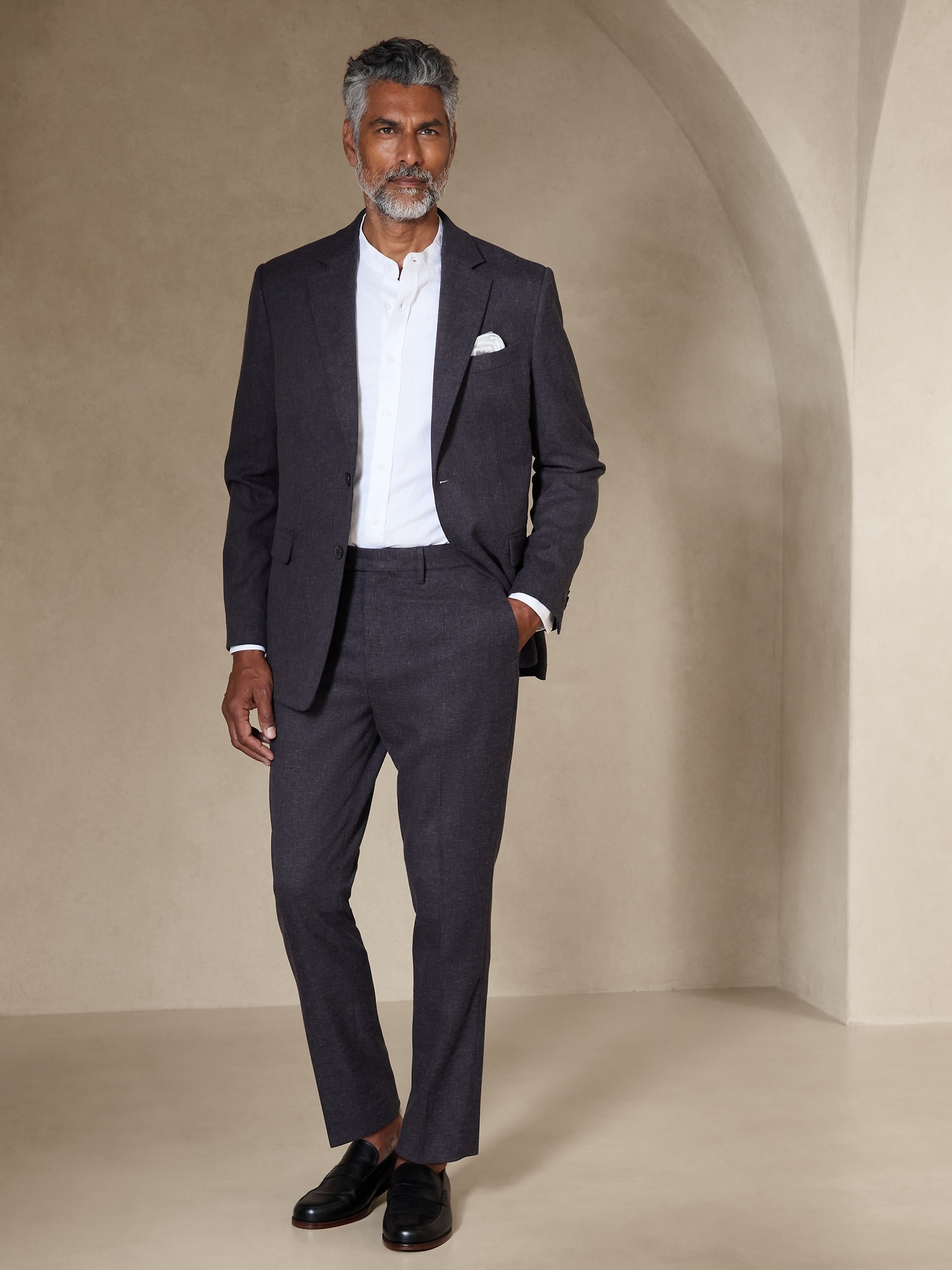 Tailored-Fit Suit Trouser