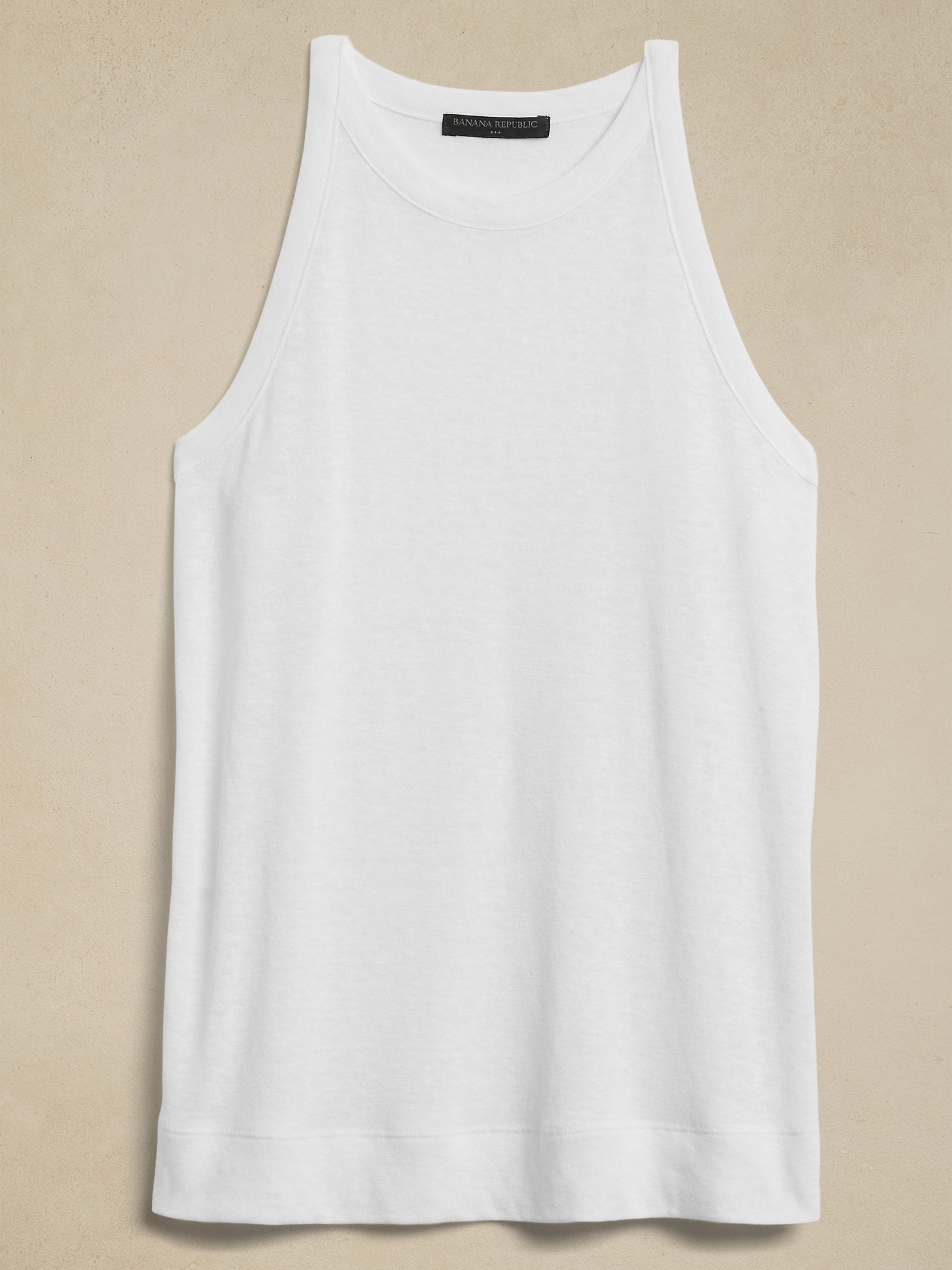 Linen-Blend Tank