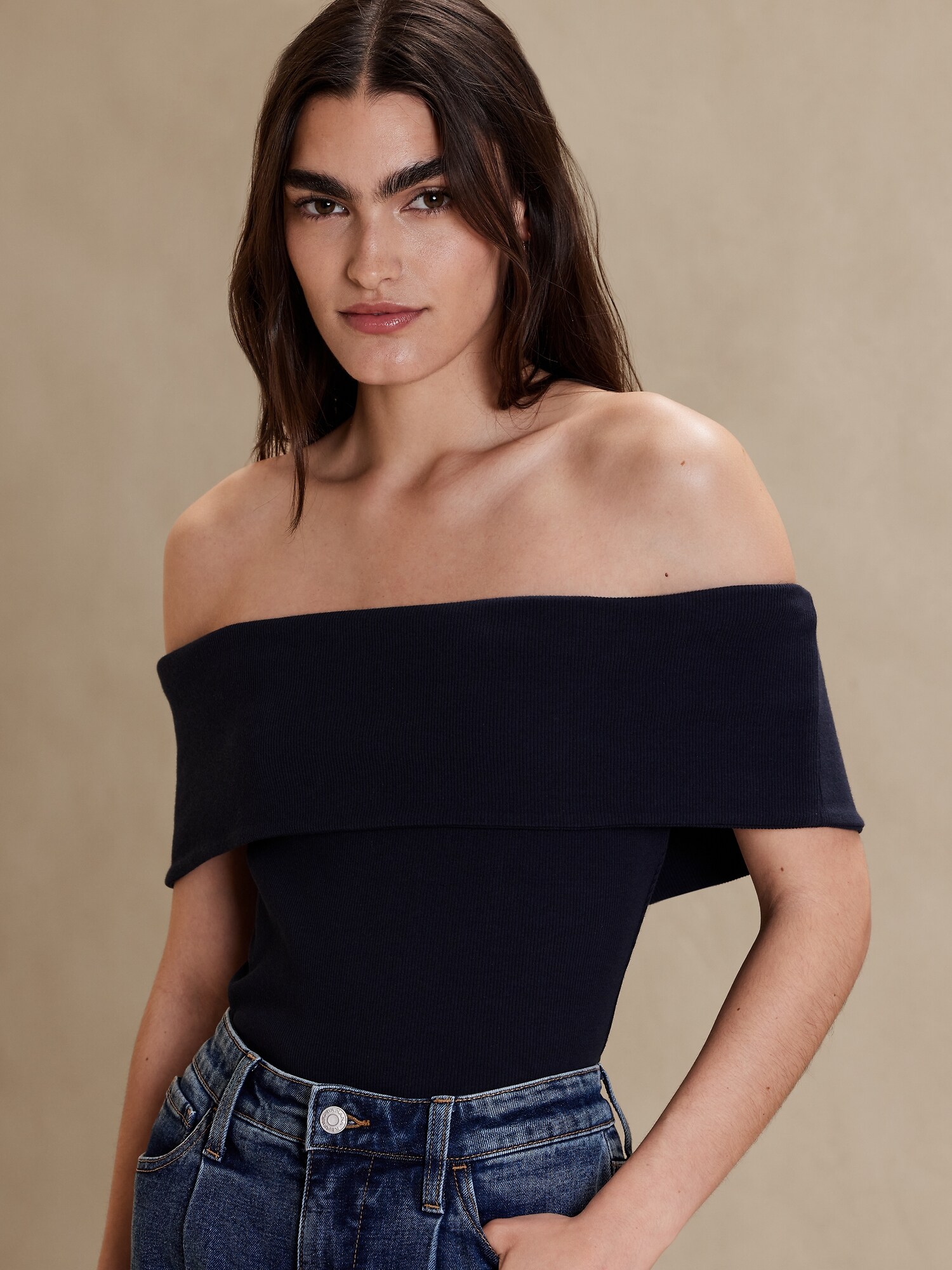 Off Shoulder Tops Banana Republic Factory