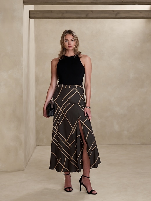 Maxi Slip Skirt
