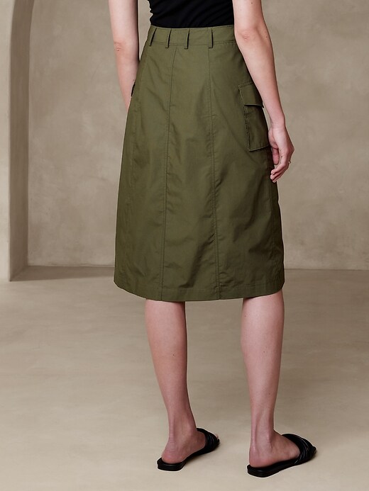 Cargo Midi Skirt