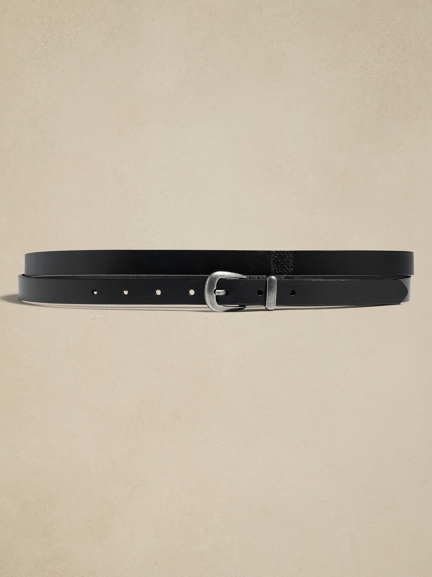 Leather Simple Wrap Belt