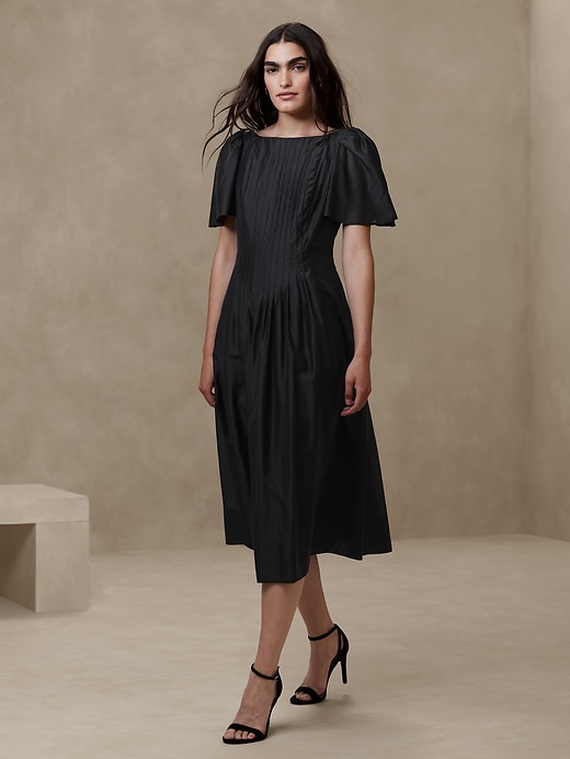 denim button midi dress Rolla's :: Mara Button Down Denim Midi Dress in Deep Blue Wash