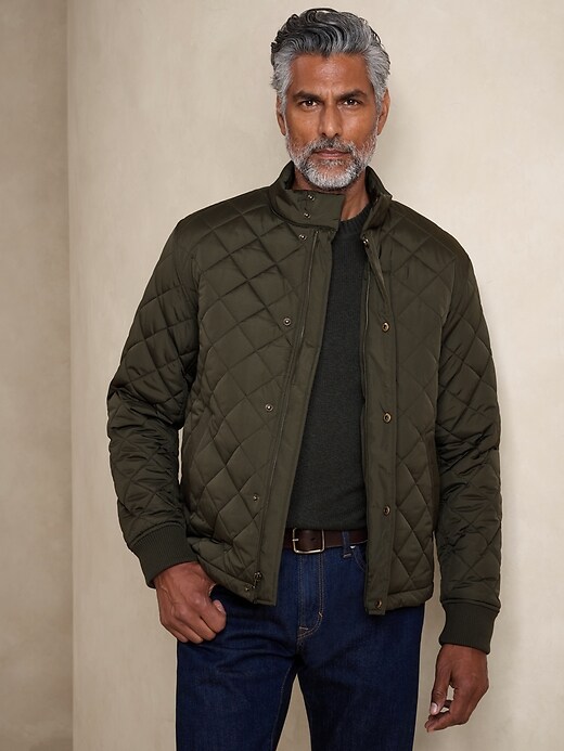 Diamond Quilted Jacket