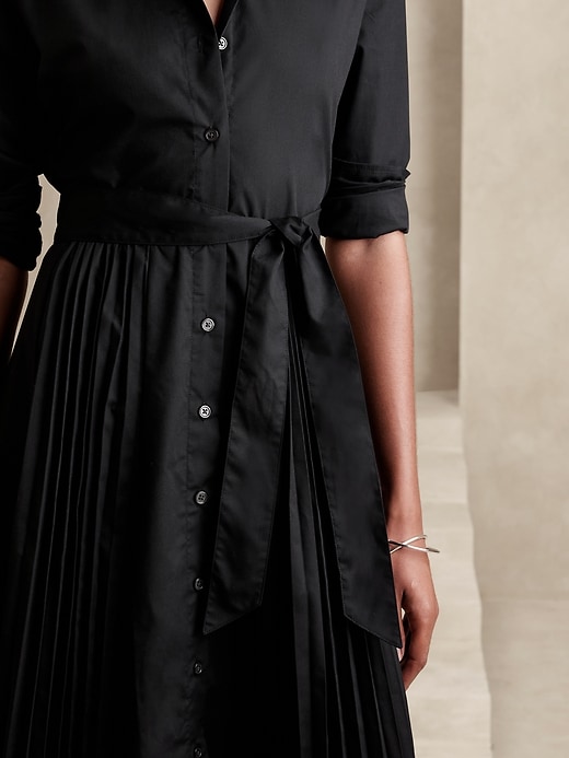 black shirt dress banana republic Smashed Lemon Getting Down Knit 60's Dress Black main image 0