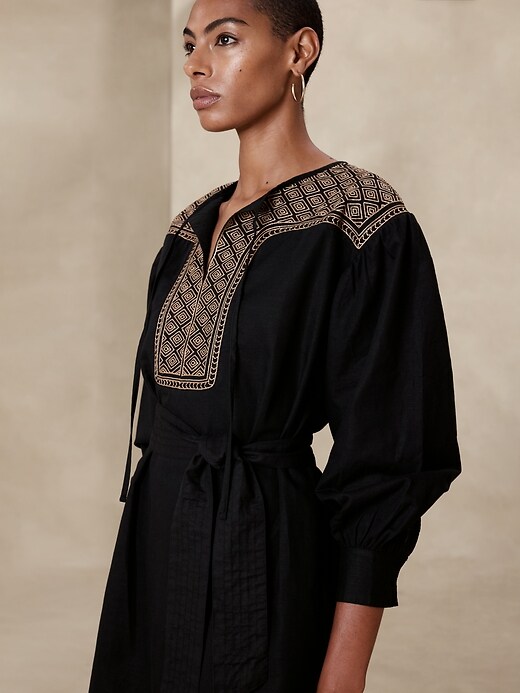 Embroidered Mini Dress | Banana Republic Factory Embroidered Mini Dress | Banana Republic Factory