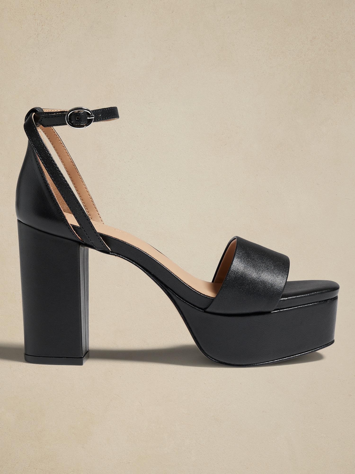 Truffle Collection Wide Fit double platform heeled shoes in black satin |  ASOS-hkpdtq2012.edu.vn
